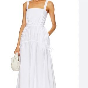 Helsa cotton poplin dress